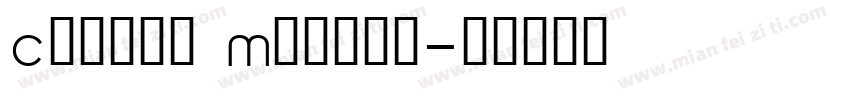 Cuatra Medium字体转换
